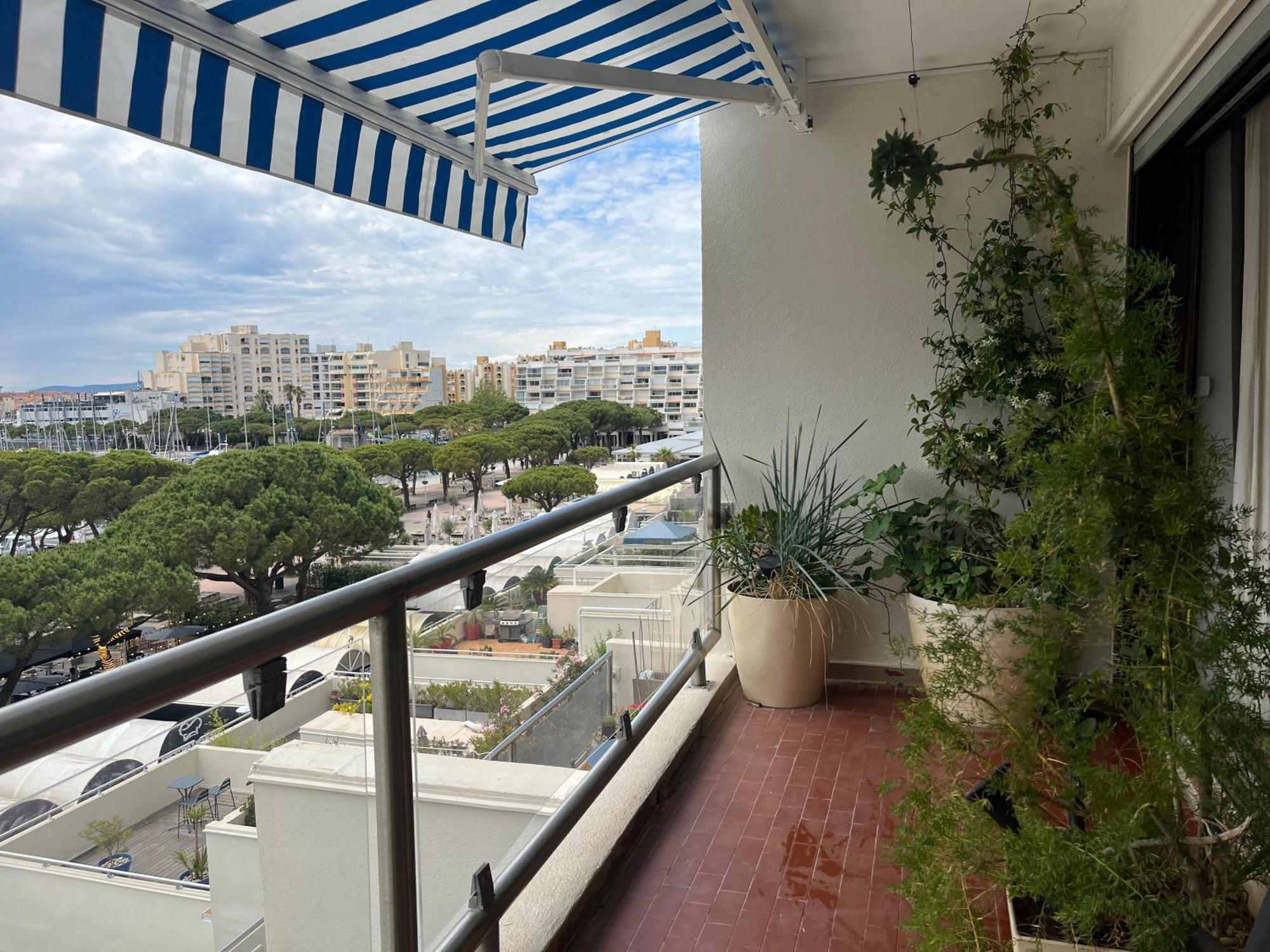 T3 Vue Port 200M De La Plage 2 Chambres Avec Garage Carnon-Plage Exterior photo