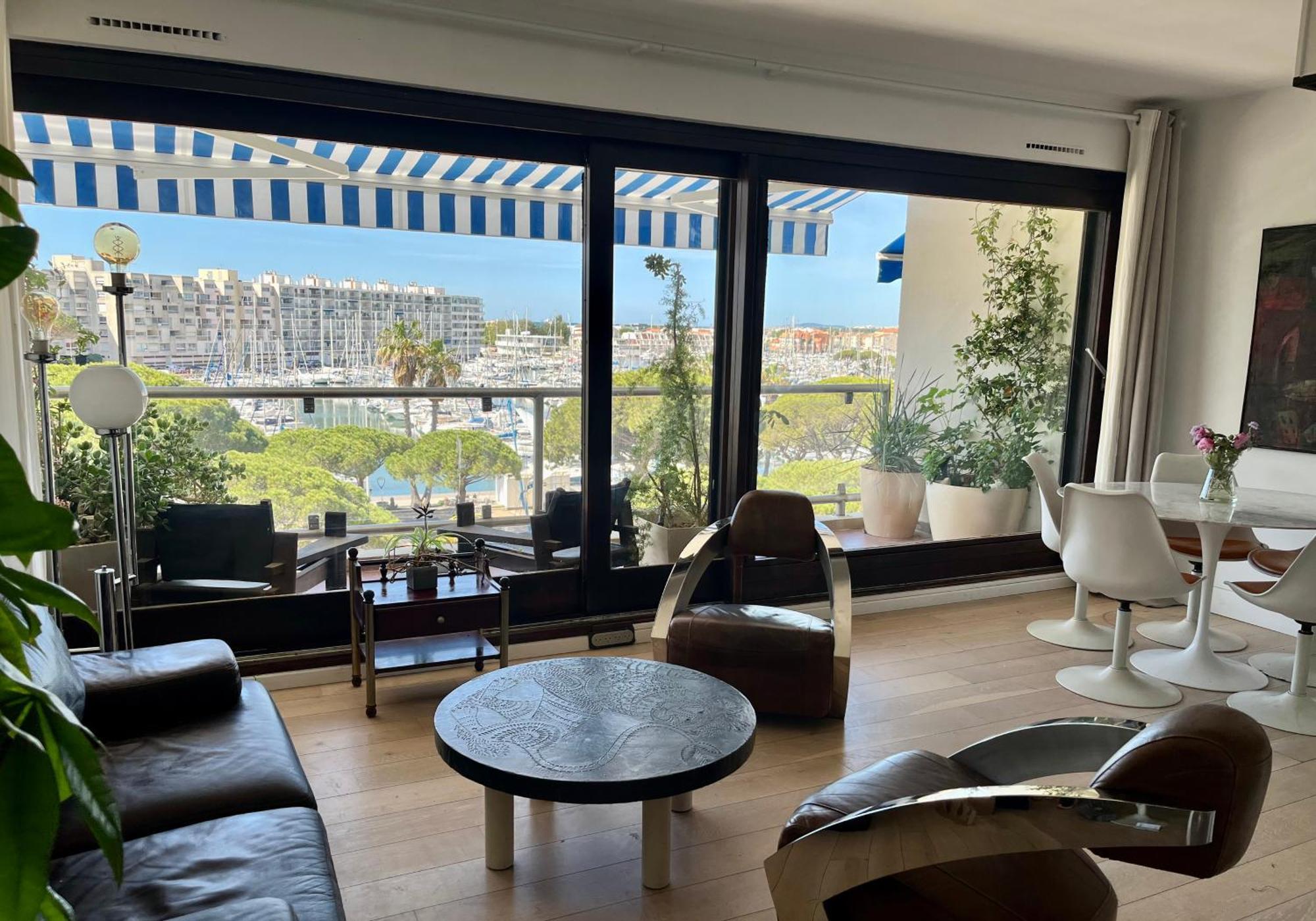 T3 Vue Port 200M De La Plage 2 Chambres Avec Garage Carnon-Plage Exterior photo
